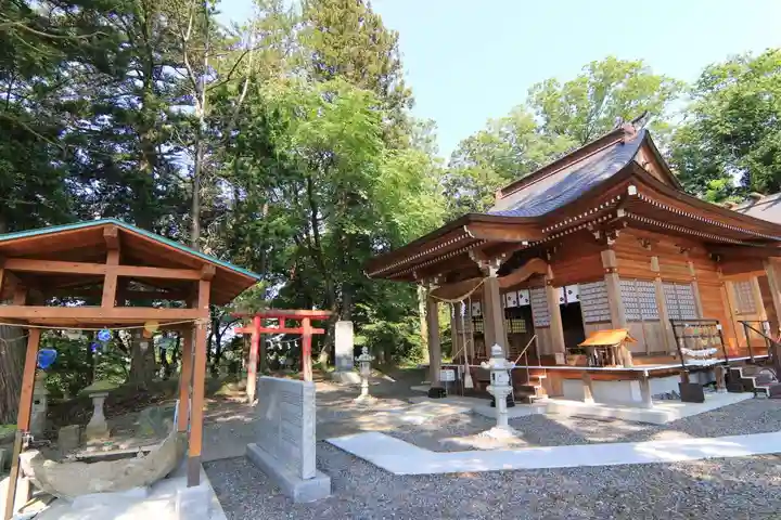 阿久津「田村神社」(郡山市阿久津町)旧社名:伊豆箱根三嶋三社の本殿・本堂