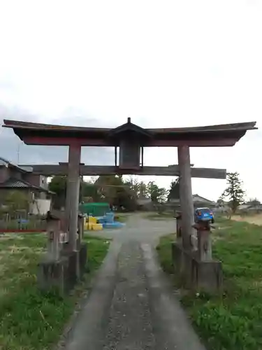 天神社の鳥居