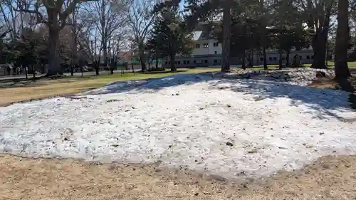北海道護國神社の庭園