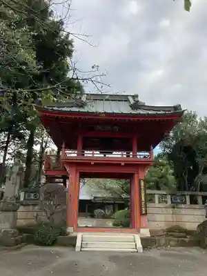 延命寺(身代り不動尊)の山門・神門