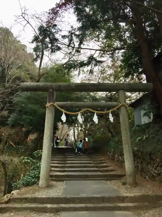 唐澤山神社の鳥居