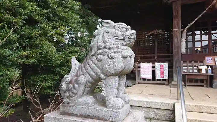 東玉川神社の狛犬