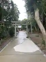 神明社(榎戸神明社)の鳥居