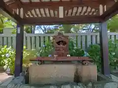 阿部野神社の手水