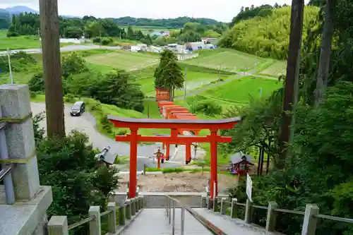 高屋敷稲荷神社の景色