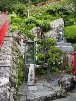 神峯寺の手水舎