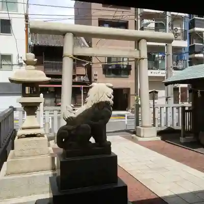 住吉神社 勝どき御旅所の鳥居
