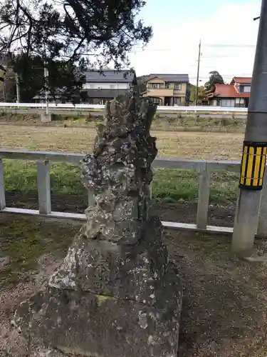 大野津神社の狛犬