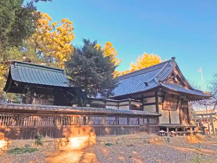 楡山神社の本殿・本堂