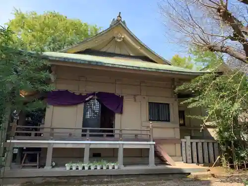 上目黒氷川神社の本殿・本堂