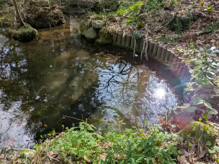 函館八幡宮の庭園