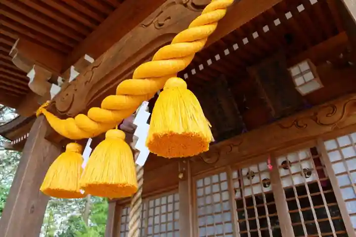 阿久津「田村神社」(郡山市阿久津町)旧社名:伊豆箱根三嶋三社の本殿・本堂
