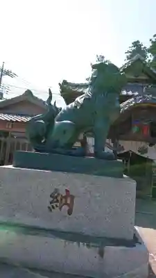 鬼鎮神社の狛犬