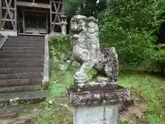 天伯神社の狛犬