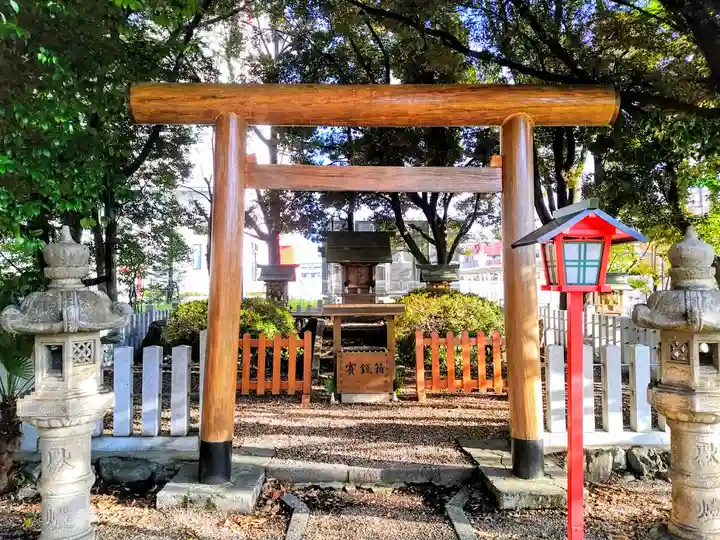 神明社(加福神明社)の鳥居