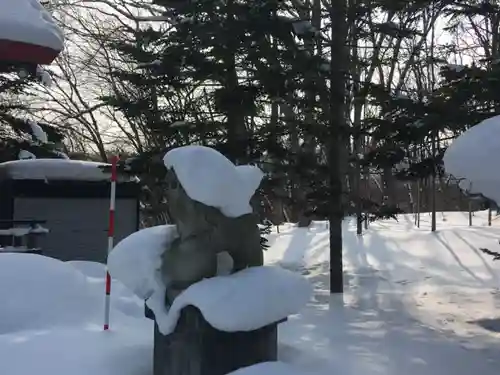 豊滝神社の狛犬