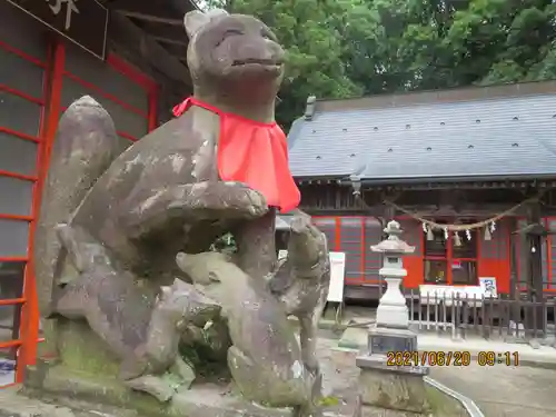 三光稲荷神社の狛犬