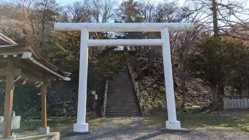 厚岸神社の鳥居