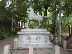 六所神社の狛犬