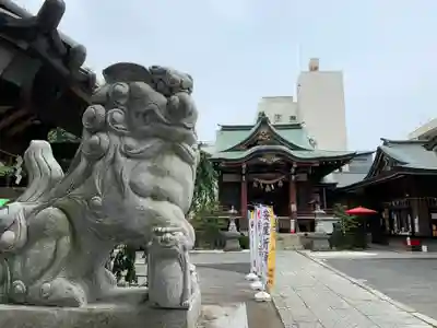 柏神社の狛犬