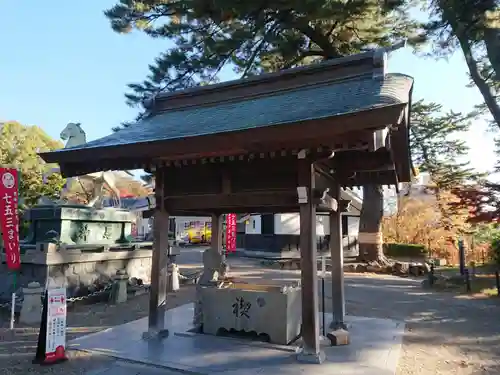 龍城神社の手水舎