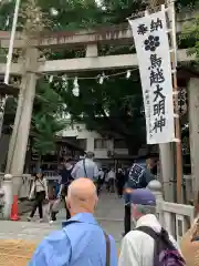 鳥越神社の鳥居