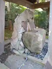 銚港神社の手水