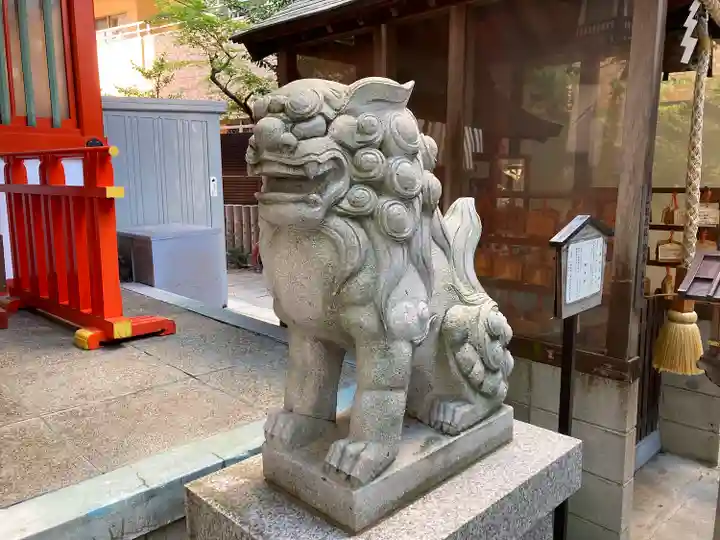 四宮神社の狛犬