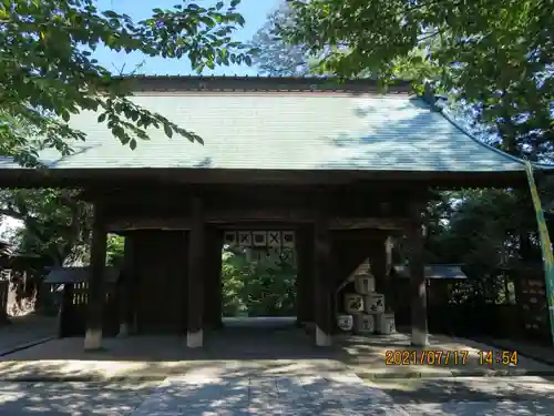 二本松神社の山門