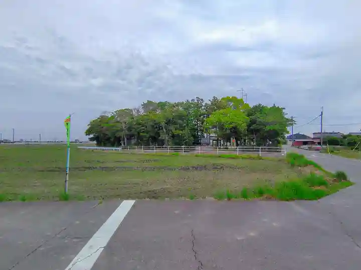 八幡社(熱池八幡社)の自然