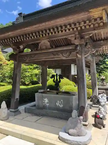 永源寺の手水舎