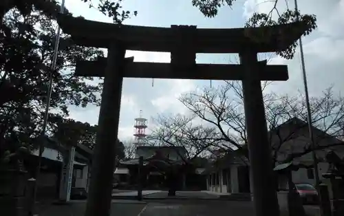 豊山八幡神社の鳥居