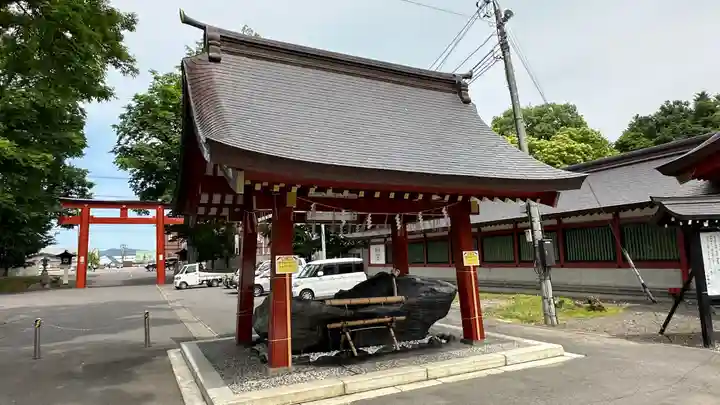 北海道護國神社の手水舎