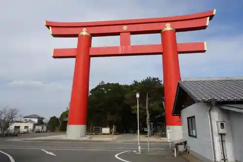 自凝島神社の鳥居