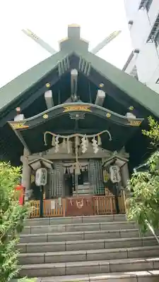 築土神社の本殿・本堂