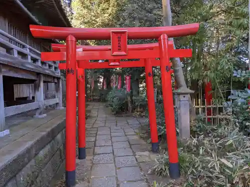 白笹稲荷神社の鳥居