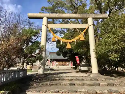 神明社の鳥居