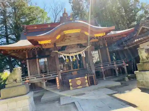素鵞神社の本殿・本堂