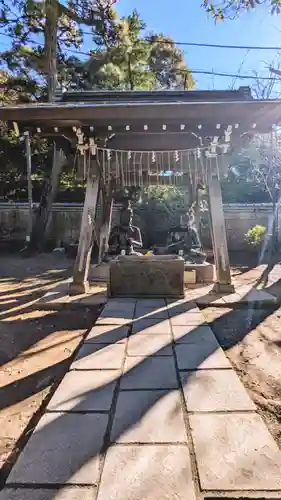 題経寺（柴又帝釈天）の手水舎