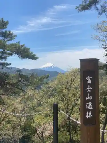 金櫻神社の景色