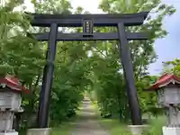 釧路一之宮 厳島神社の鳥居