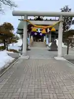 烈々布神社の鳥居