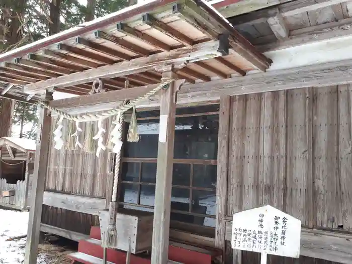 白鳥神社の本殿