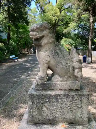 野々上八幡神社の狛犬