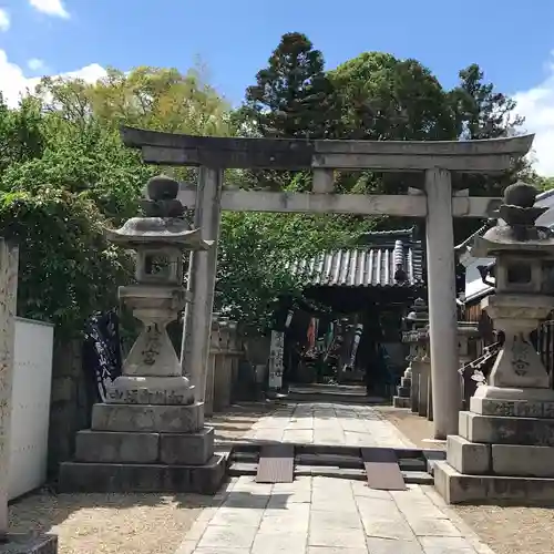 郡山八幡神社の鳥居