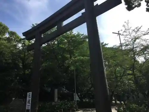 愛知縣護國神社の鳥居