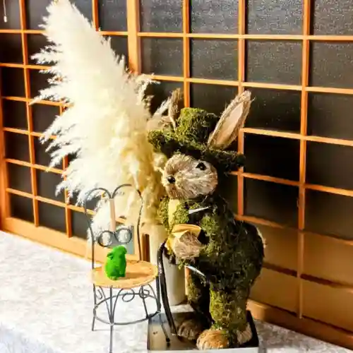 彌彦神社　(伊夜日子神社)の像