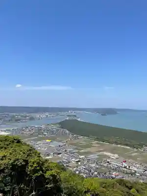 鏡山稲荷神社の景色