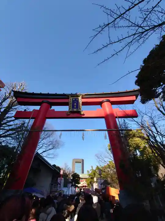 富岡八幡宮の鳥居