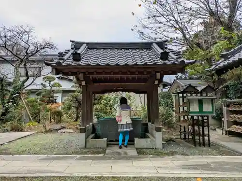 源東院の手水舎